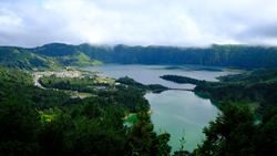 Lagoa Verde und Lagoa Azul