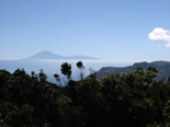 Blick von der Ermita Sta. Clara zum Teide