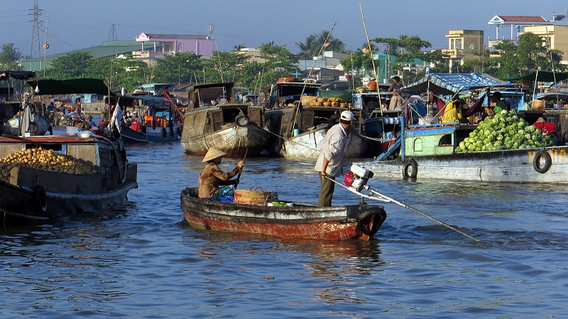 6-mekong-14.jpg - Schwimmende M�rkte bei Can Tho