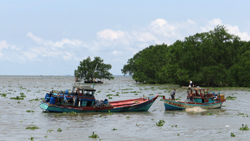 An der Flussmündung des Giang Thanh in Ha Tien
